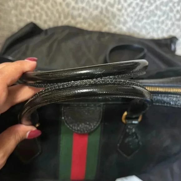 Gucci satchel with crossbody strap - Picture 10 of 12